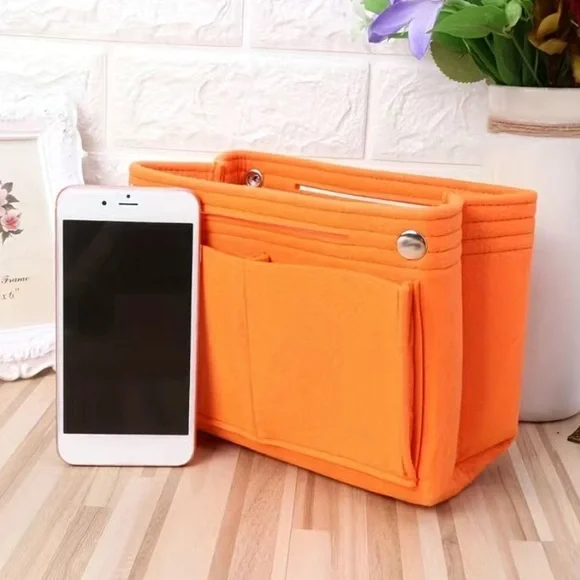 BLACK HANDBAG ORGANIZER - Complete with Multiple Pockets! - Picture 2 of 4